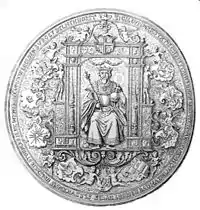 Seal of Christian III (reigned 1534–59)