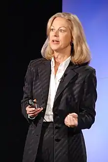 Christie Hefner (BA, 1974) Former CEO of Playboy Enterprises.