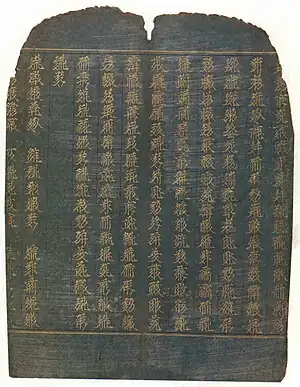 The Golden Light Sutra written in the Tangut script