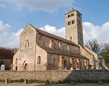 The church in Chapaize