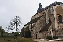 The church in Coulours