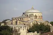 Church of St Irene roof from afar