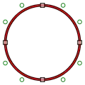 CFF outlines use cubic Bézier curves.