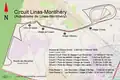 Entire map of the Autodrome de Linas-Montlhéry - 12.500 km (7.767 mi)