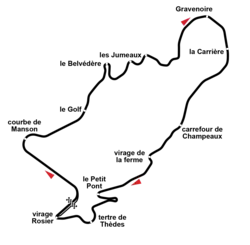 Clermont-Ferrand, used in 1959–1964, 1966–1967, 1972, 1974