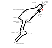 Nürburgring Grand Prix track, 1984–1997