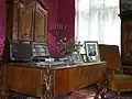 Goga's writing desk at his castle in Ciucea