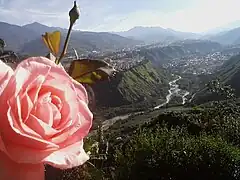 View of Mérida from the hills