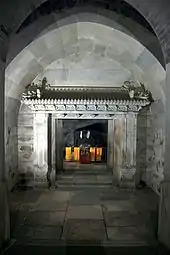 The underground burial chamber of Ci-Xi Imperial Dowager Empress, which was heavily looted by the Chinese soldiers of Sun Dianying in 1928.