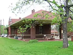 Old train station in Clarksville