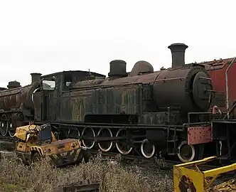 SAR Class A no. 103 with Belpaire firebox, 2010