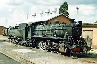 No. 3706 at Millsite, c. 1990