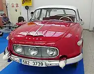 Tatra 603 (603-1); the original design had three headlights