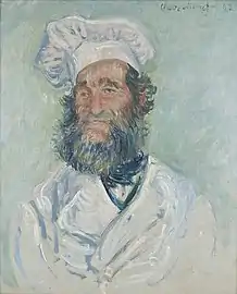 Claude Monet, Portrait of Père Paul, 1882