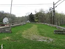 The Claysville S Bridge, a historic site in the township