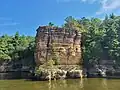 Cliffs at the Wisconsin Dells