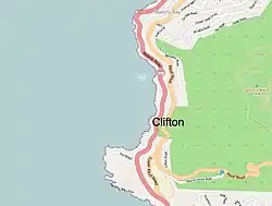 Street map of Clifton