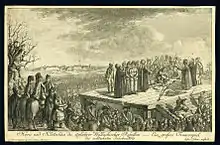 Drawing of well-attended execution