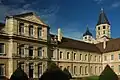 Cluny centre, view of the abbey (1891).