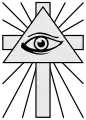 All Seeing Eye cross