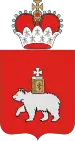 The coat of arms of Perm Krai