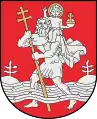 Vilnius COA, with Saint Christopher