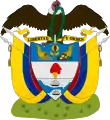 Coat of Republic of Colombia (1886–1924)