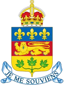 Coat of arms of Québec