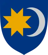 Coat of arms of the Székelys, depicting a "sun-star"