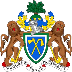 Coat of arms of Gambia