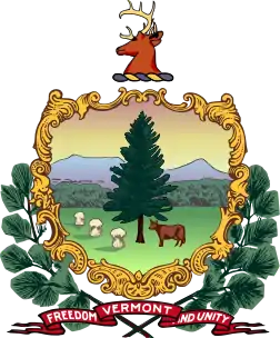 Arms of the State of Vermont