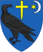 Reproduction of Wallachia coat of arms in Middle Ages