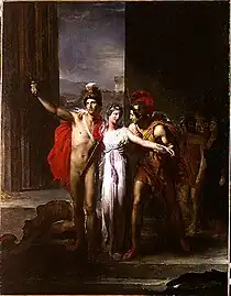 Helen Rescued by Castor and Pollux, 1817