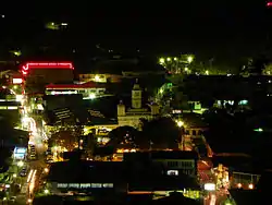 Cojutepeque at night