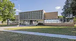 The Coke County Courthouse in Robert Lee