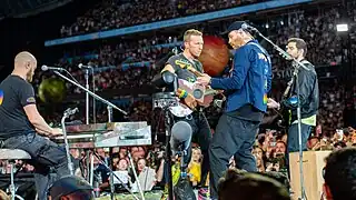 Coldplay on the Music of the Spheres World Tour