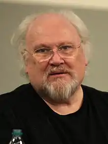 A photograph of Colin Baker