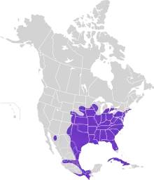 Map of range