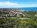 Collioure, seen from the south-east