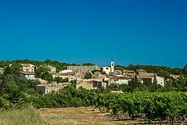 A general view of Collorgues