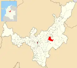 Location of the city and municipality of Sogamoso in the Boyaca Department