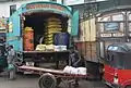 One of the streets that make up the Pettah Market