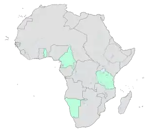 German colonies in Africa in 1913