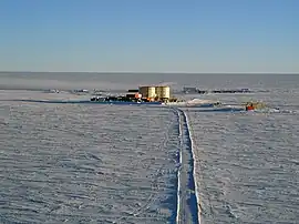 Concordia Research Station at Dome Circe, Charlie or Concordia.