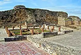 The mosaicked floors of the Roman Ruins of Conímbriga, in (Condeixa-a-Velha, municipality of Condeixa-a-Nova)