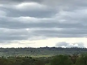 Mountains, seen from Bristol, near the Burlington border