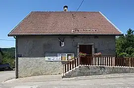 The town hall in Conte