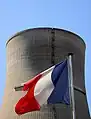 Cooling tower of the coal-fired Centrale Thermique de Provence