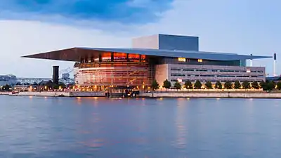 Copenhagen Opera House in Denmark