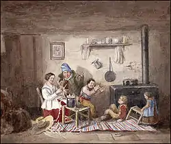 Habitants, 1852